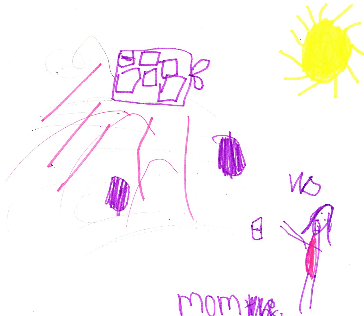 (Emma Lackey, Idaho Hill Elementary, first grade)