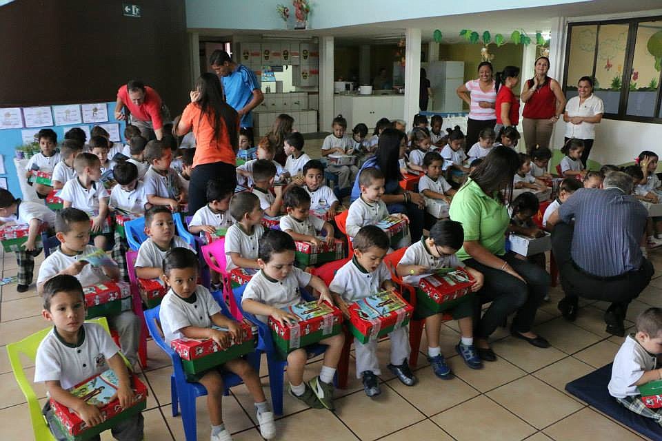 Courtesy photo
Each shoebox contains toys, hygiene items, school supplies and even clothes like socks and shoes.