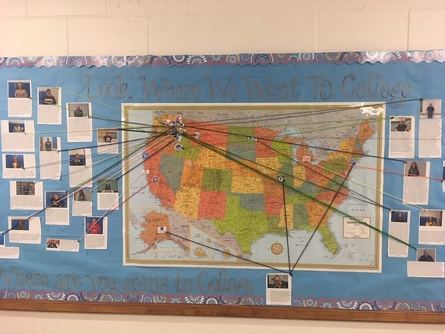 (Courtesy Photo)
The BCMS staff shared where they went to college.