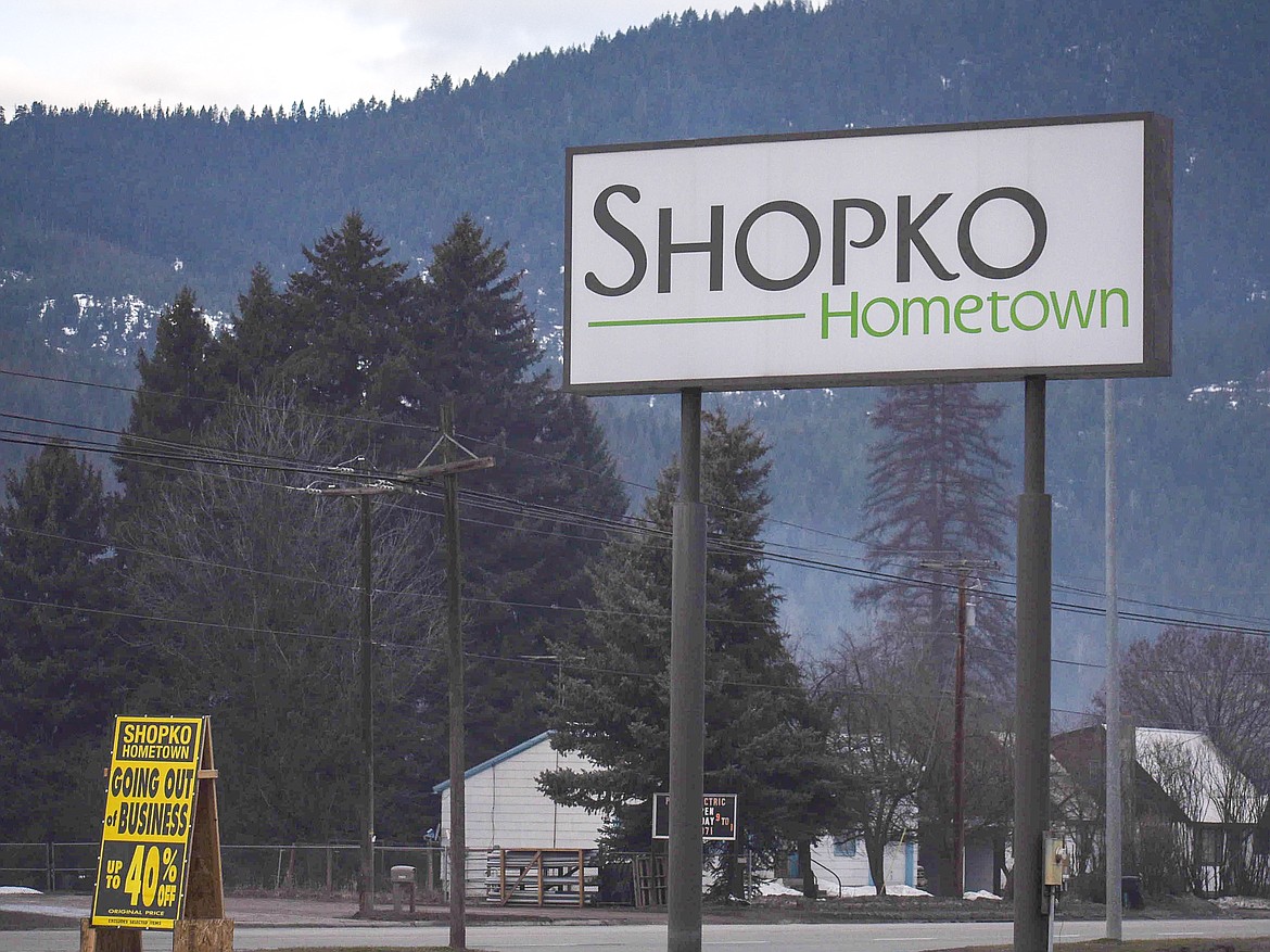The end date for the liquidation of Shopko's stores is June 16, but company representatives declined to specify how long the Libby Shopko would remain open. (Ben Kibbey/The Western News)