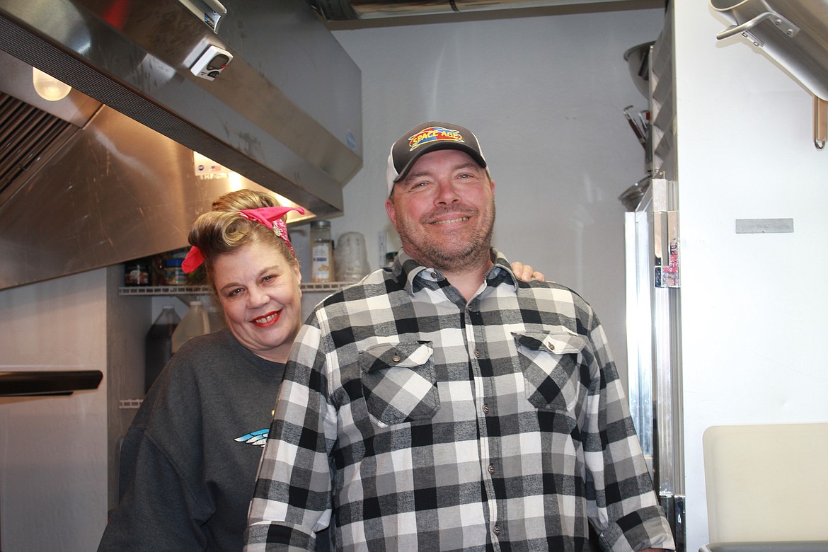 Photo by TANNA YEOUMANS
Owners Sandy and Jason Shannon  in the newly remodled building.