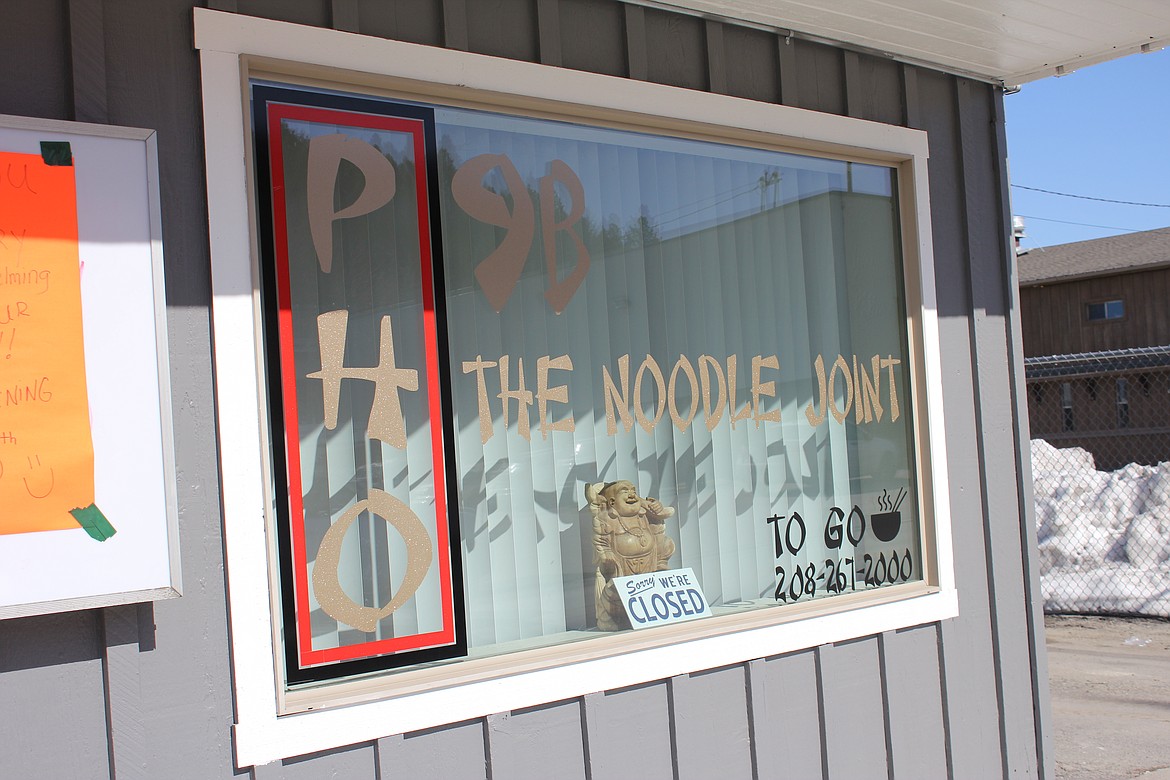 Photo by TANNA YEOUMANS
The Noodle Joint has officially opened in downtown Bonners Ferry.