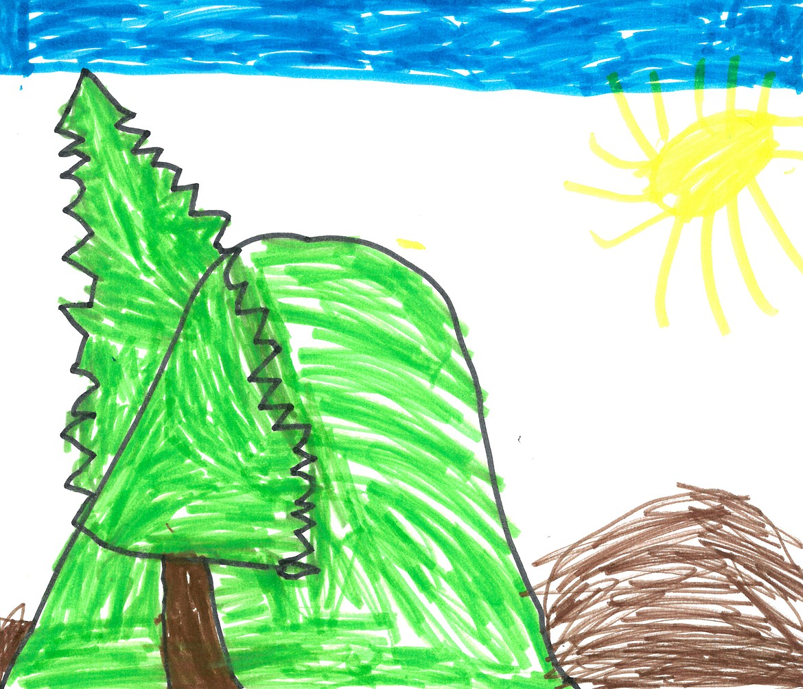 (Carly, Idaho Hill Elementary, first grade)