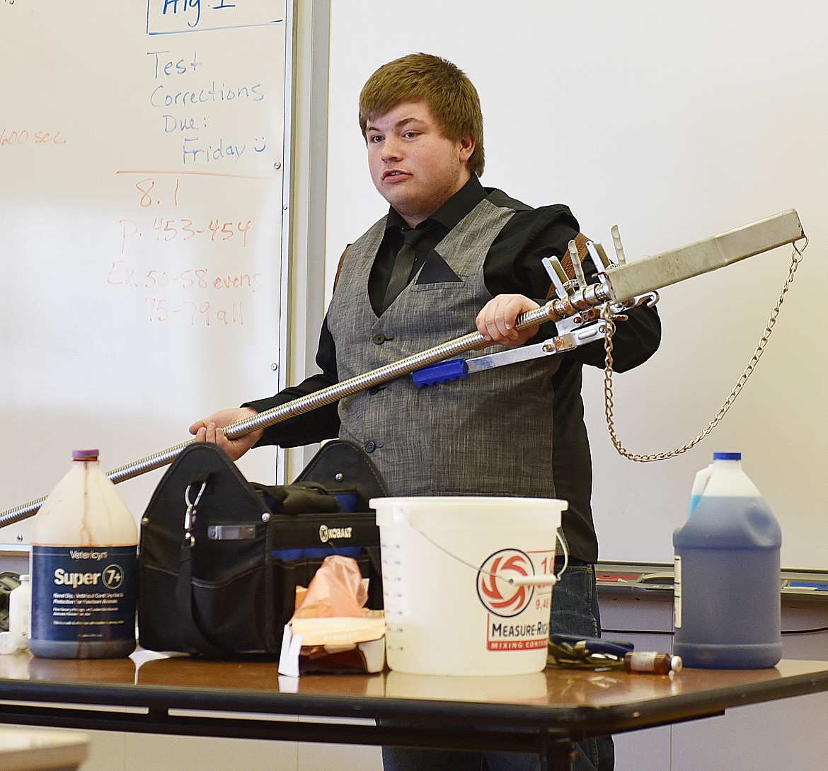 COBY GUENZLER knows something very few kids in his generation do &#151; how to pull a calf when the birthing mama needs help. Coby was a 4-H Communication Days finalist with a detailed speech, &#147;Preparing for Calving,&#148; which included how to prevent infection, weigh the calf, and keep its heart going with epinephrine if needed.