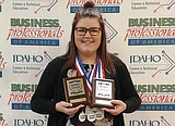 NIC student earns several top honors at state business awards
