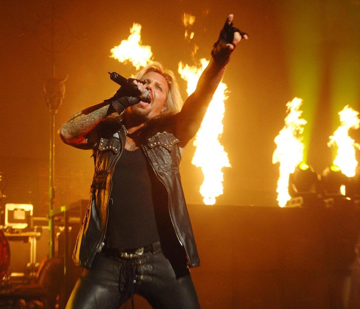 Courtesy photo 
Vince Neil will perform on Saturday, June 1, at the Coeur d&#146;Alene Casino in Worley.