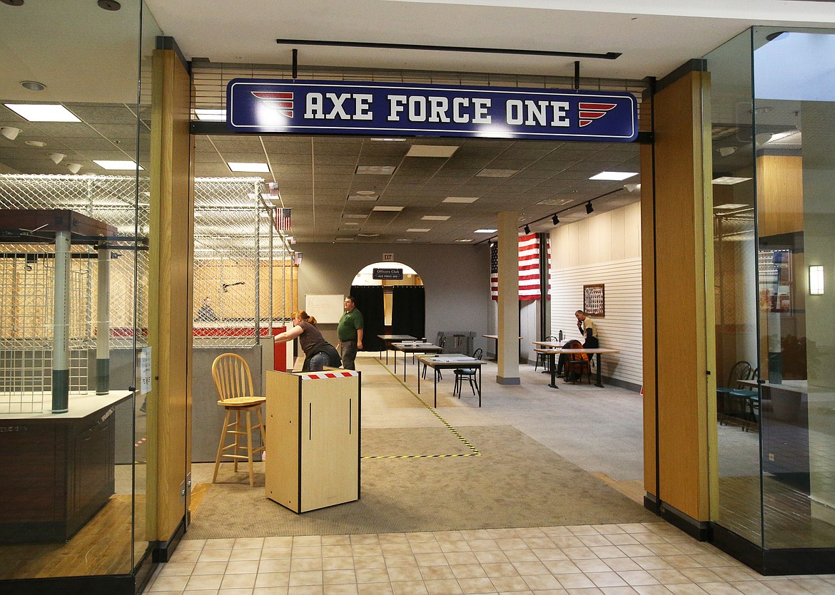 Axe Force One opened last week. Prices start at $20 an hour and $10 for half an hour. (LOREN BENOIT/Press)