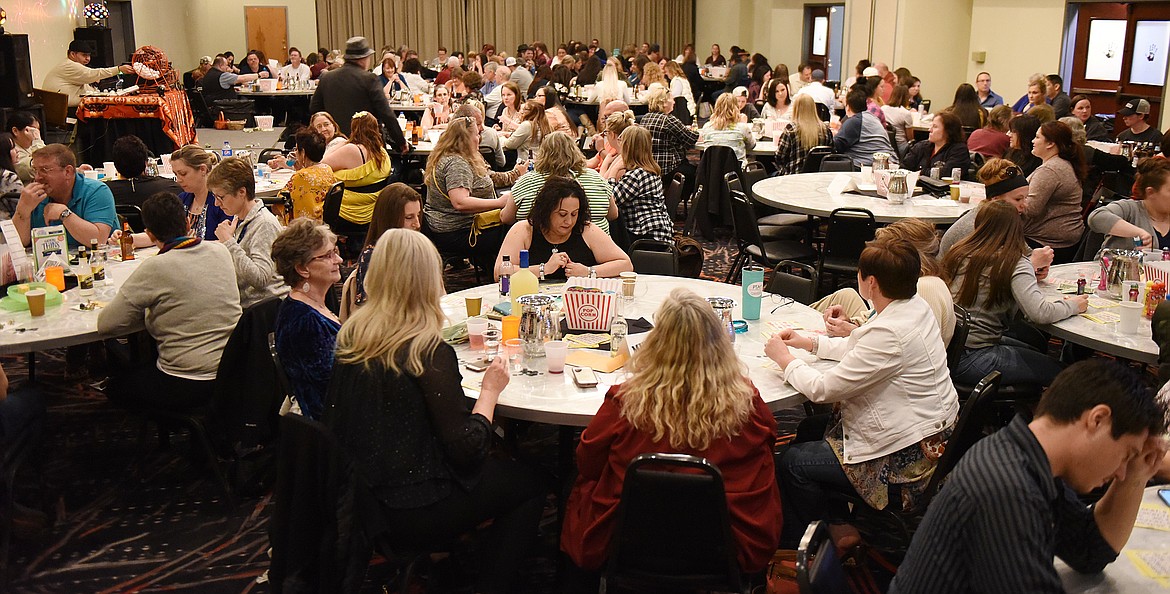 IT WAS a sellout for the Blackout Bingo and Murder at the Drag Show event at the KwaTaqNuk Resort and Casinon last Saturday, March 30. The evening was co-sponsored by SAFE Harbor and the Salish Kootenai College Spirit of Many Colors.


 (Joe Sova photos/Lake County Leader)