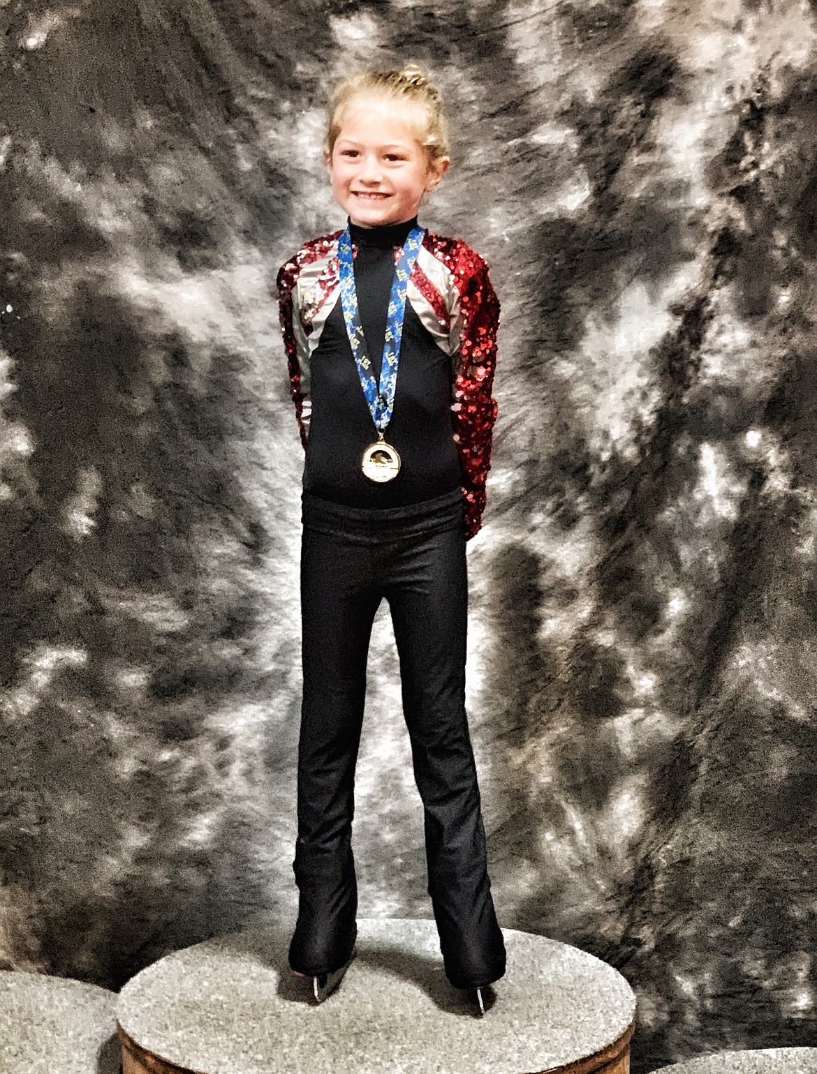 Gabriel Walrath earned first place during a skating competition in Missoula. (Courtesy photo)