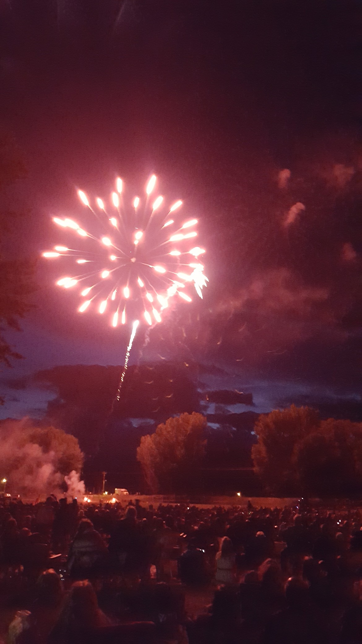 Photo by MANDI BATEMANThe Fourth of July show is enjoyed by many people in Boundary County.