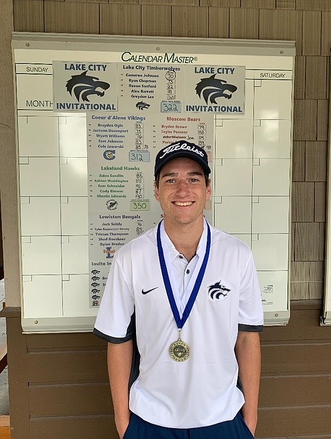 Lake Citys Cameron Johnson earned medalist honors at Mondays Lake City Invitational, shooting a 2-under-par 70.