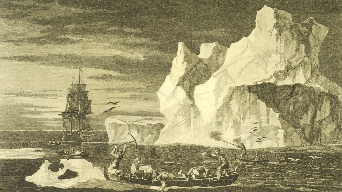 PUBLIC DOMAIN    
Captain explored the Pacific Northwest coast of North America up to the Bering Sea, where his ships were stopped by a wall of ice, forcing them to turn around and head back to Hawaii.