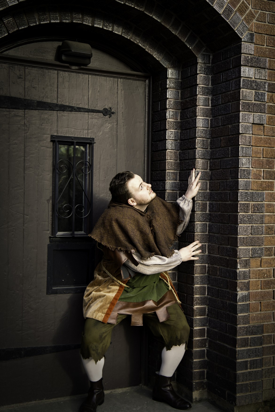 Photos by PRESERVATION PHOTOGRAPHY
Conner Ealy as Quasimodo gazes up at the sky in this promo shot for Aspire Community Theatre&#146;s &#147;The Hunchback of Notre Dame,&#148; which opens Friday, April 19, at the Salvation Army Kroc Community Theater.