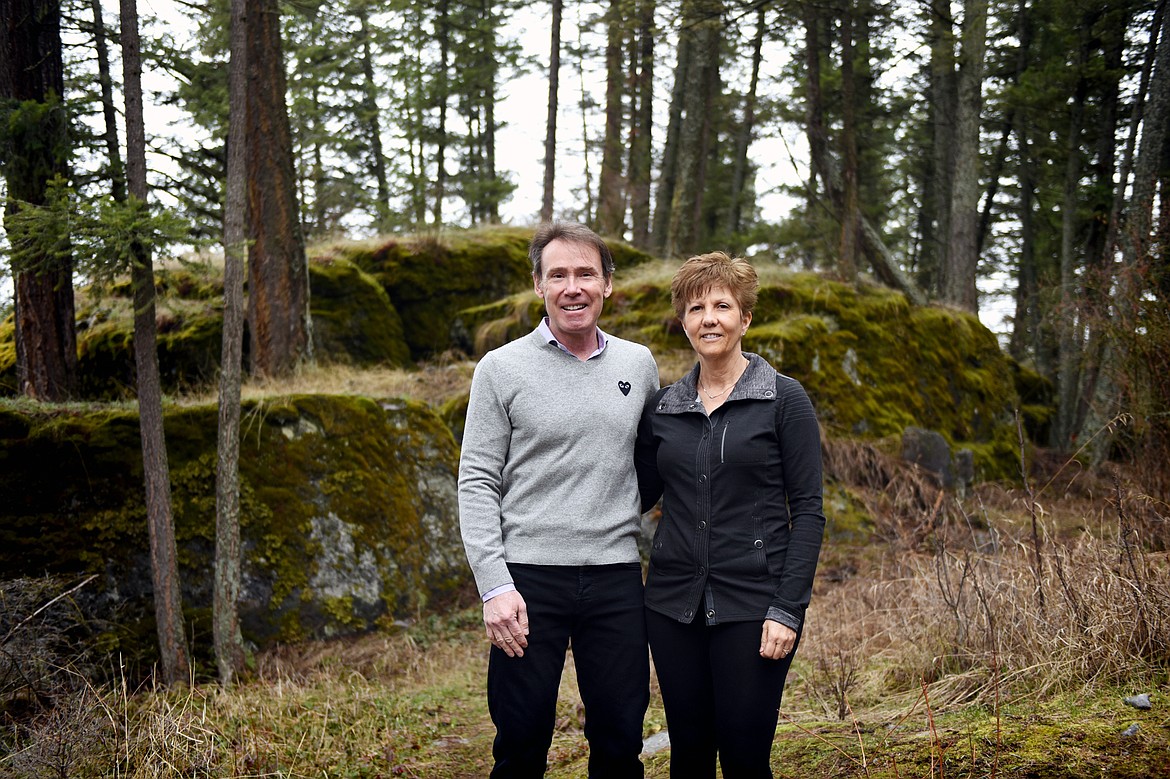 Co-owners Andrew and Bonnie Matosich outside Stone Hill Kitchen + Bar in Bigfork on Wednesday, April 10. (Casey Kreider/Daily Inter Lake)