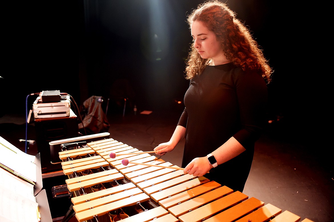 Kathryn Rossi of Whitefish is a percussionist for the Flathead Ellington Project.