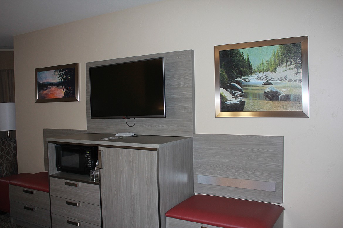 River View rooms feature larger refrigerators and new microwaves.