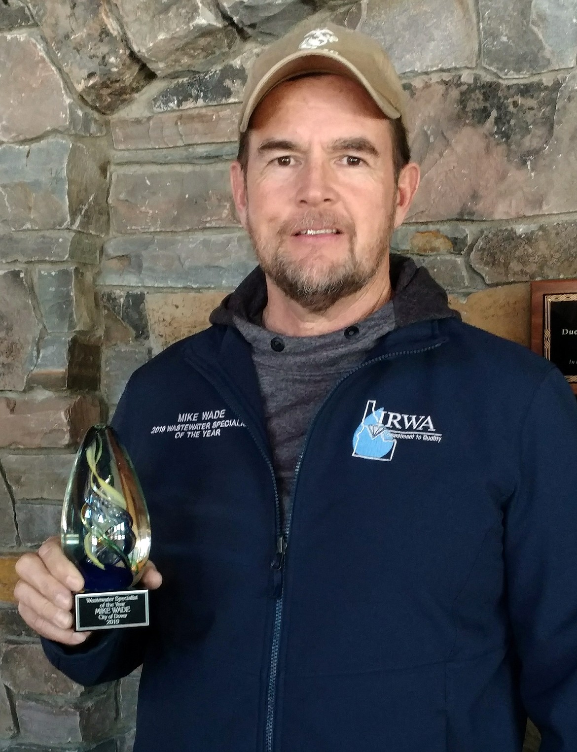 (Courtesy photo)
Mike Wade has been chosen Wastewater Systems Specialist of the Year by the Idaho Rural Water Association for his work with the city of Dover.