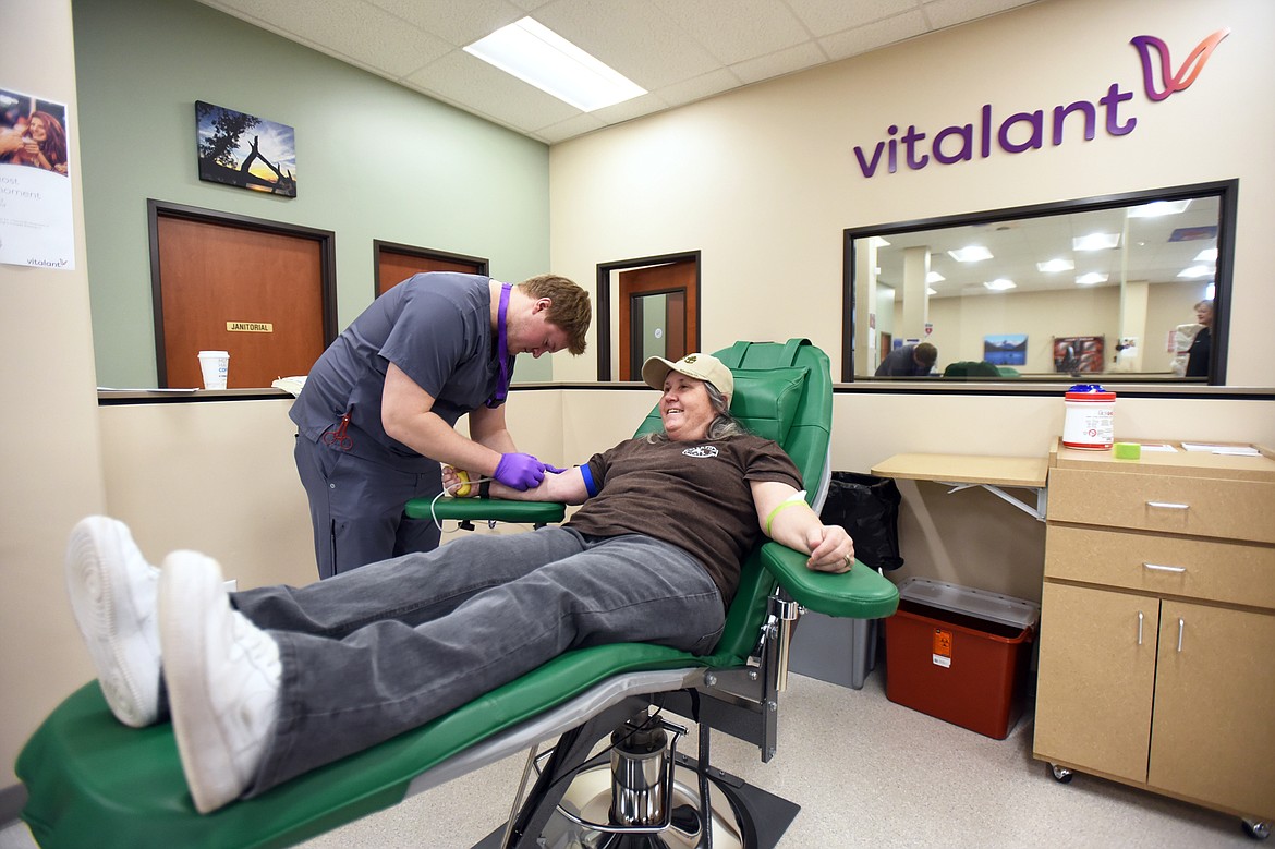 Vitalant Building Blood donor Base At Evergreen Center Daily Inter Lake