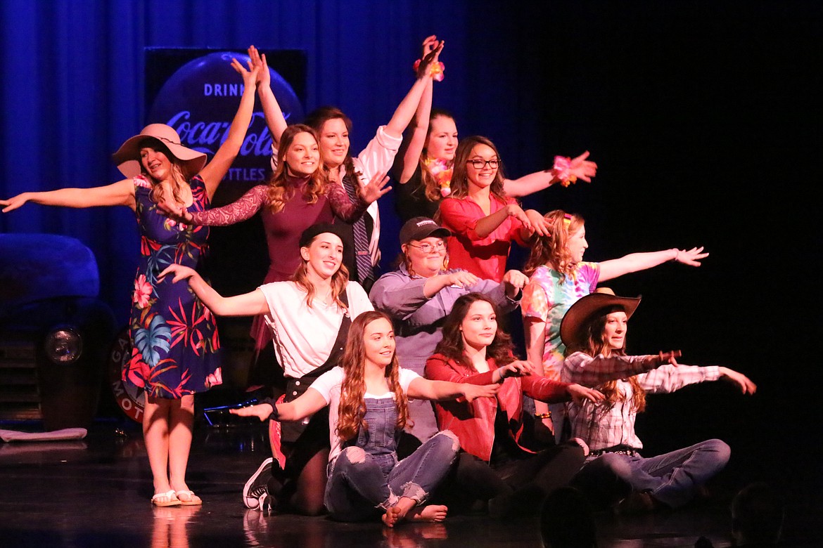 Photo by MANDI BATEMAN
The DYW contestants with their opening performance.