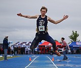 Timberlake's Gardom wins another triple jump title