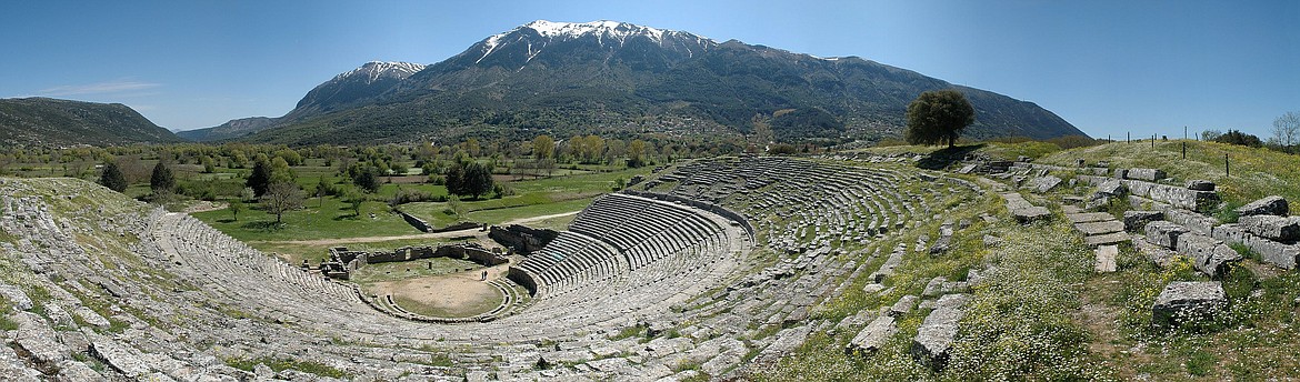 Photo courtesy of TRIVIUM ART HISTORY
Site of ancient Greece&#146;s Zeus Oracle Dodona where priests made prophecies by watching how leaves fluttered in the wind on the Sacred Oak Tree.