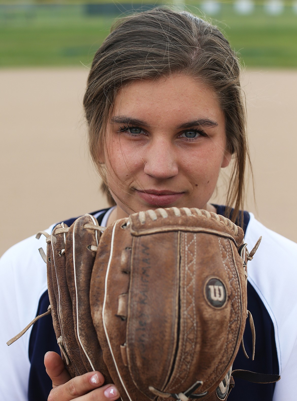 Senior ace pitcher Ashley Kaufman. (LOREN BENOIT/Press)