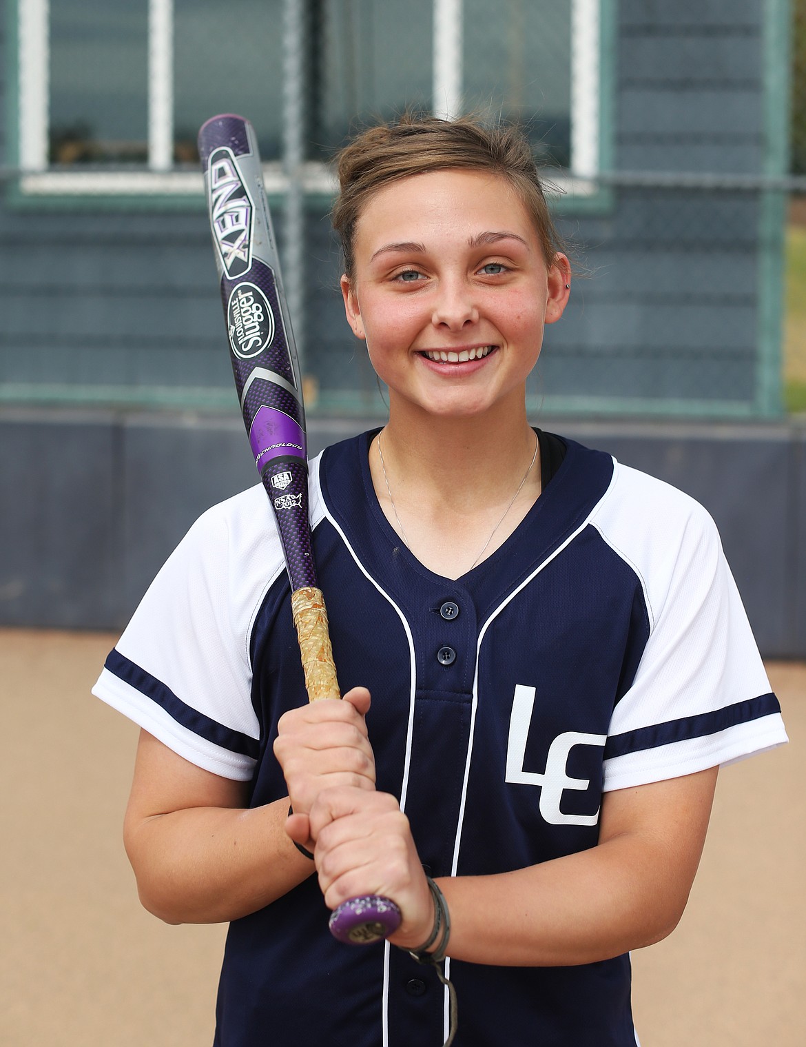 Senior catcher/first baseman Olivia Zufelt (LOREN BENOIT/Press)