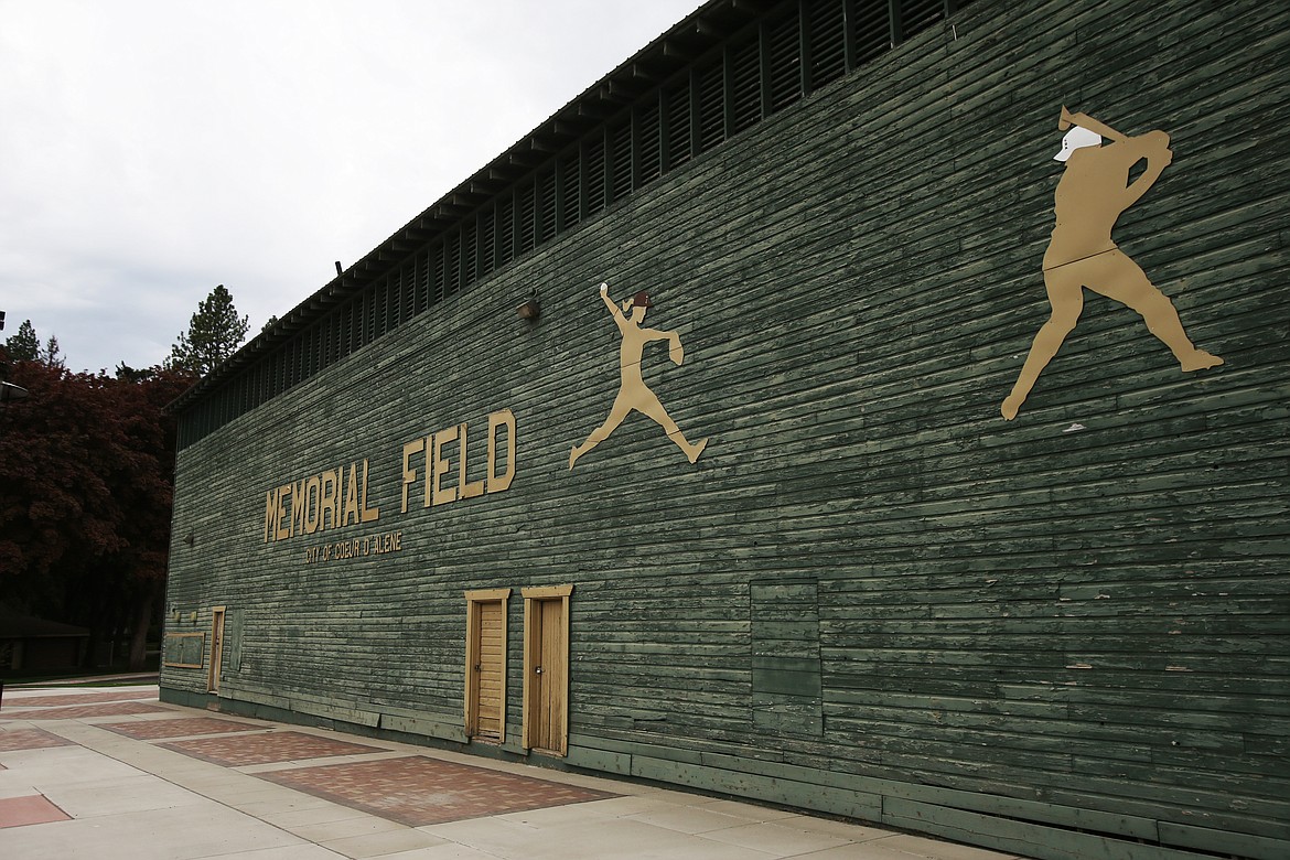 Photos by LOREN BENOIT/Press
The bid to remodel the long Memorial Field grandstand is $453,719 over the project&#146;s original budget.