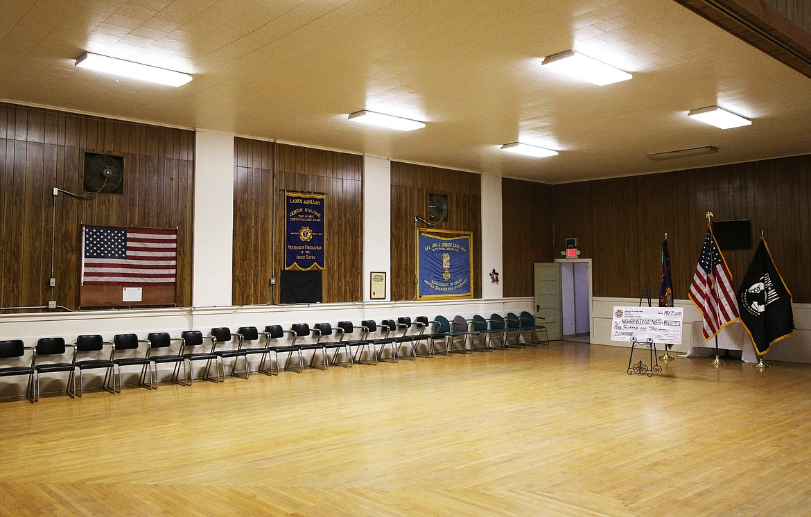 VFW Post 889 is planning to create a mid-sized event center on Fourth Street in Coeur d'Alene. This 2,500 square feet upper portion will be reserved for event space, a catering kitchen, restrooms and audio visual. (LOREN BENOIT/Press)