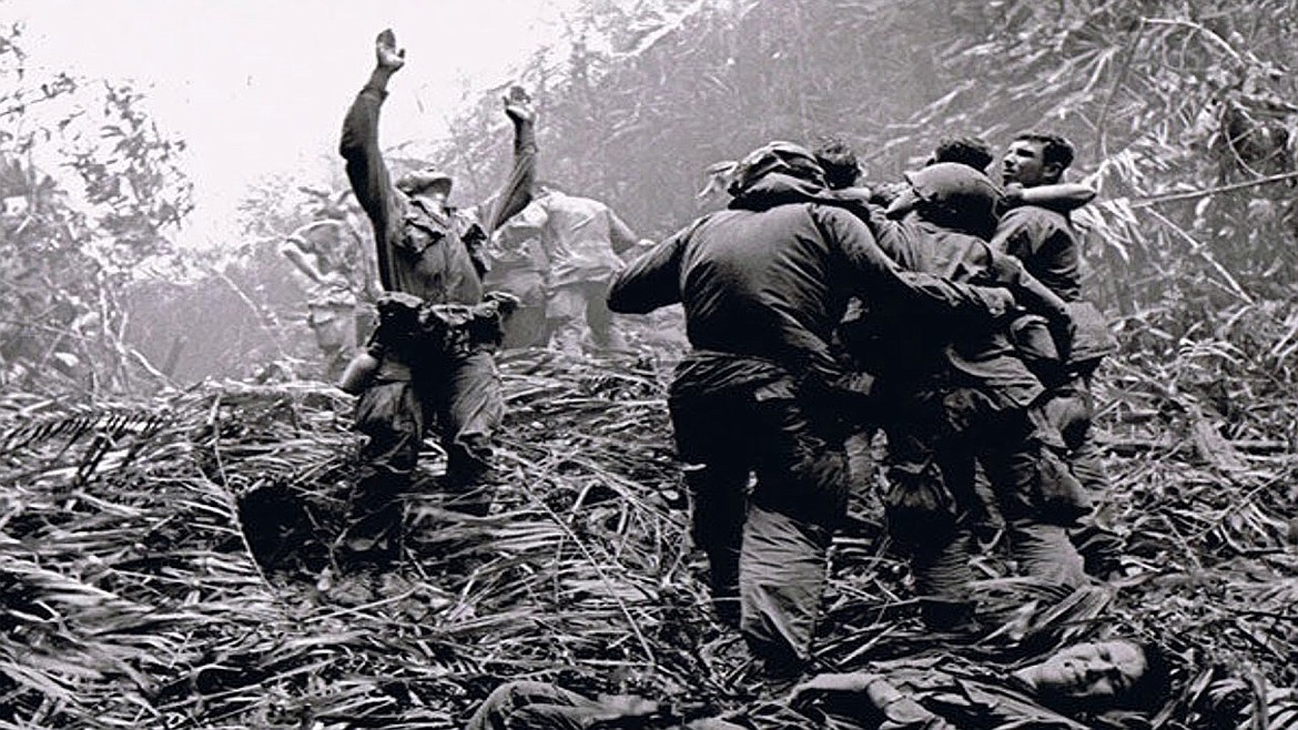YOUTUBE
Combat on Hamburger Hill (1969).