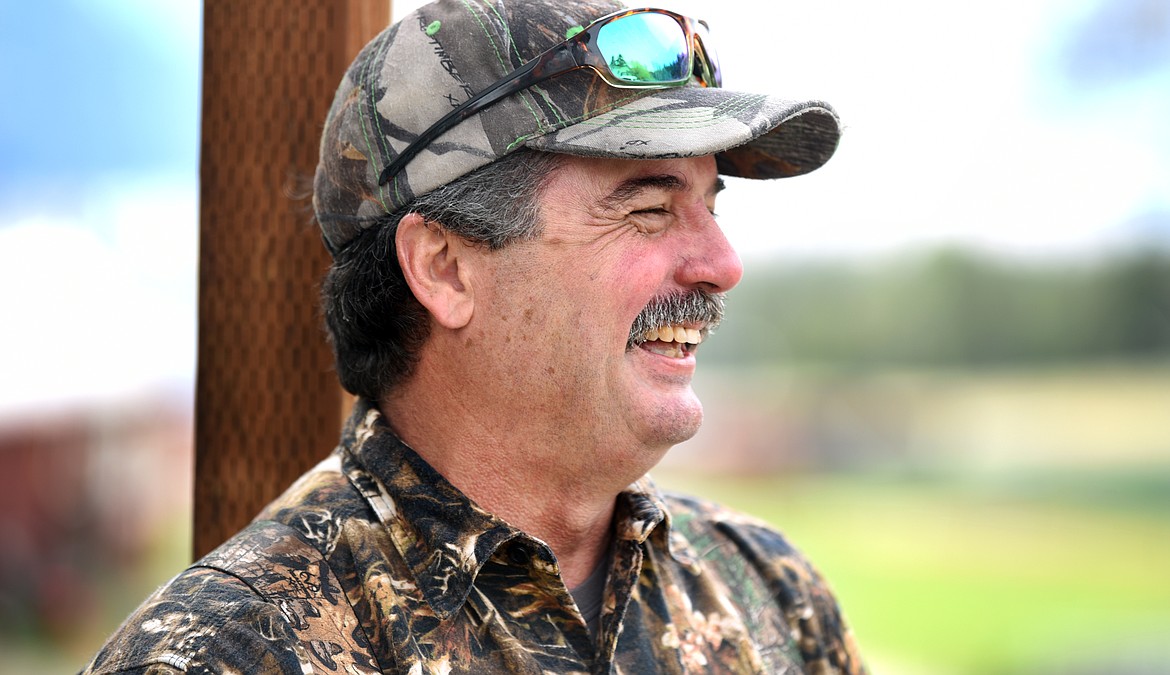 Don Collins of the Montana Emu Ranch.
