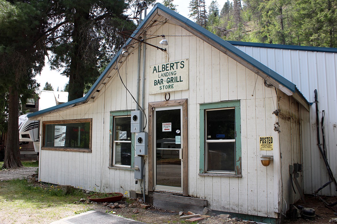 Albert&#146;s Landing Bar &amp; Grill the day before demolition. Due to years of neglect and mismanagement, the building had become decrepit and lost its liquor license.