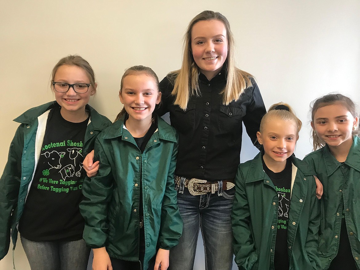 Courtesy photo
From left: Easy Rider 4-H Club members Cara Griffin, Aleah Philp, Jaden House, Dakota Hoch and Malena Munoz all qualified for 4-H State Competition.