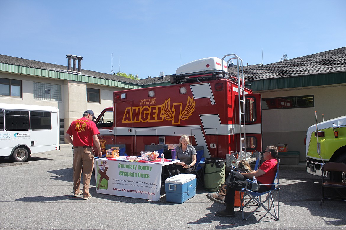 Photo by TANNA YEOUMANS
The newly implemented Angel 1 support vehicle also attended the event.