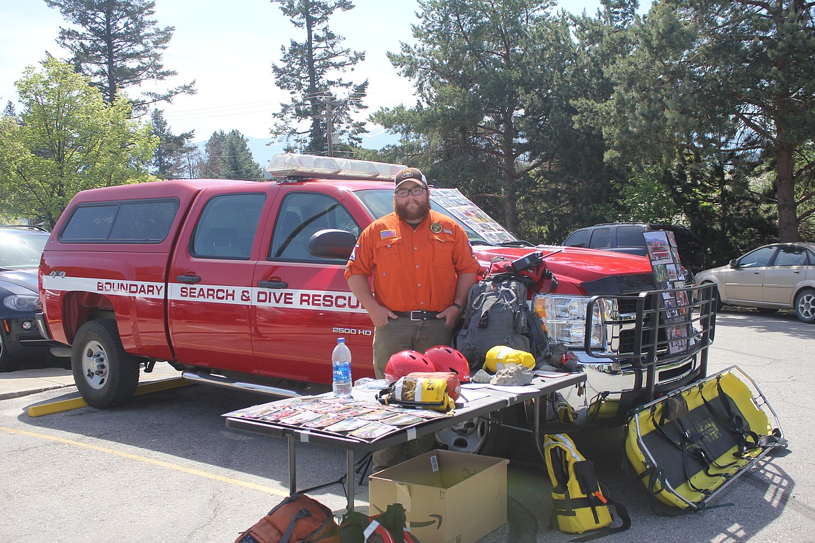 Photo by TANNA YEOUMANS
Boundary Search and Dive Rescue Team Secretary Brandon Neuman