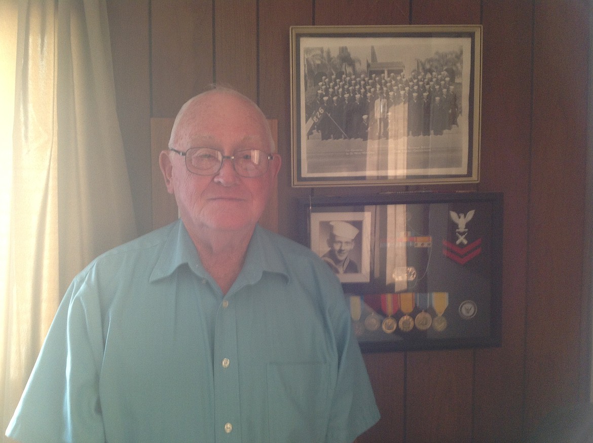 DOUG CUMMINGS joined the U.S. Navy in 1952 and received several medals in Korea, including a Good Conduct Medal, a U.N. Peace Medal and a Korean Medal. (Courtesy photo)