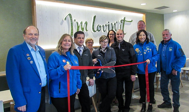 Courtesy photo
The Coeur d&#146;Alene Chamber of Commerce celebrated a ribbon cutting with McDonald&#146;s, 340 W. Hanley, Coeur d&#146;Alene.