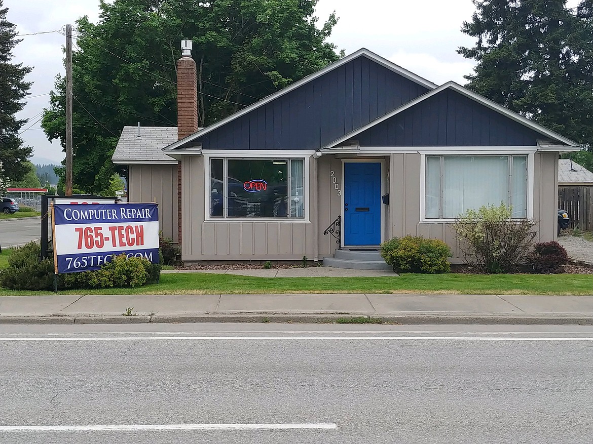 Left: Computer repairs, along with network and systems support, are offered at 765tech, now located at 2003 N. Third St. in Coeur d&#146;Alene, across from Dave Smith Motors.