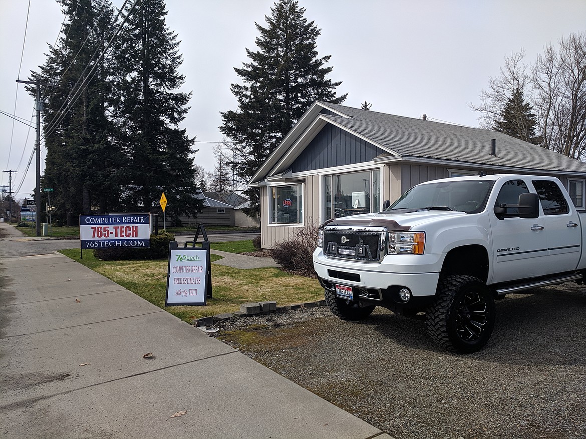 Courtesy photo
Computer repairs, along with network and
systems support, are offered at 765tech, now located at 2003 N. Third Street in Coeur d&#146; Alene,
right across from Dave Smith Motors.