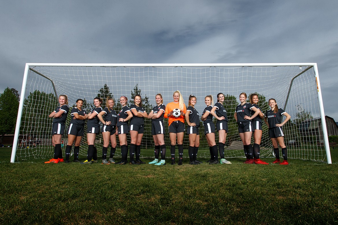 (Photo courtesy of JASON DUCHOW)
The U18 Sandpoint Strikers take a team photo during the preseason. The Sandpoint Strikers are ranked No. 7 in the state of Idaho but will put their spot in the state standings on the line by competing at the Idaho State Cup, held in Boise from Friday, May 24 through Monday, May 27. The Strikers, which are in Bracket A,will kick off pool play against FC Alianza Pegasus (Nampa) on Saturday at 9 a.m. MST. After games against two pool opponents, the tournament assumes a double-elimination format that will begin on Sunday, May 26. Should the Strikers make it to the championship game, they will play at 9 a.m. on May 27.