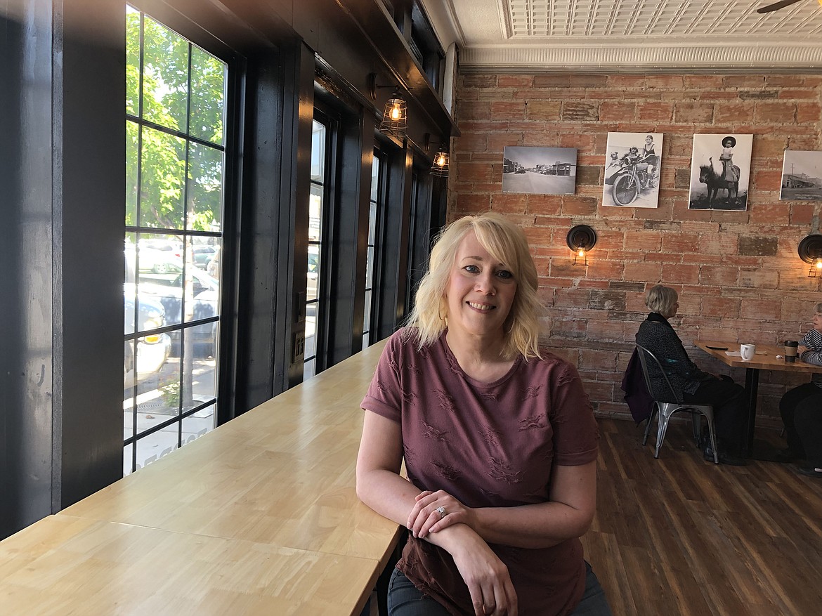 Debra Blodgett and her husband, Jeff, renovated a downtown Polson building for the Blodgett Creamery Coffee Saloon. The business opened two years ago, providing a Main Street gathering spot. (Photos by Heidi Gaiser/Daily Inter Lake)