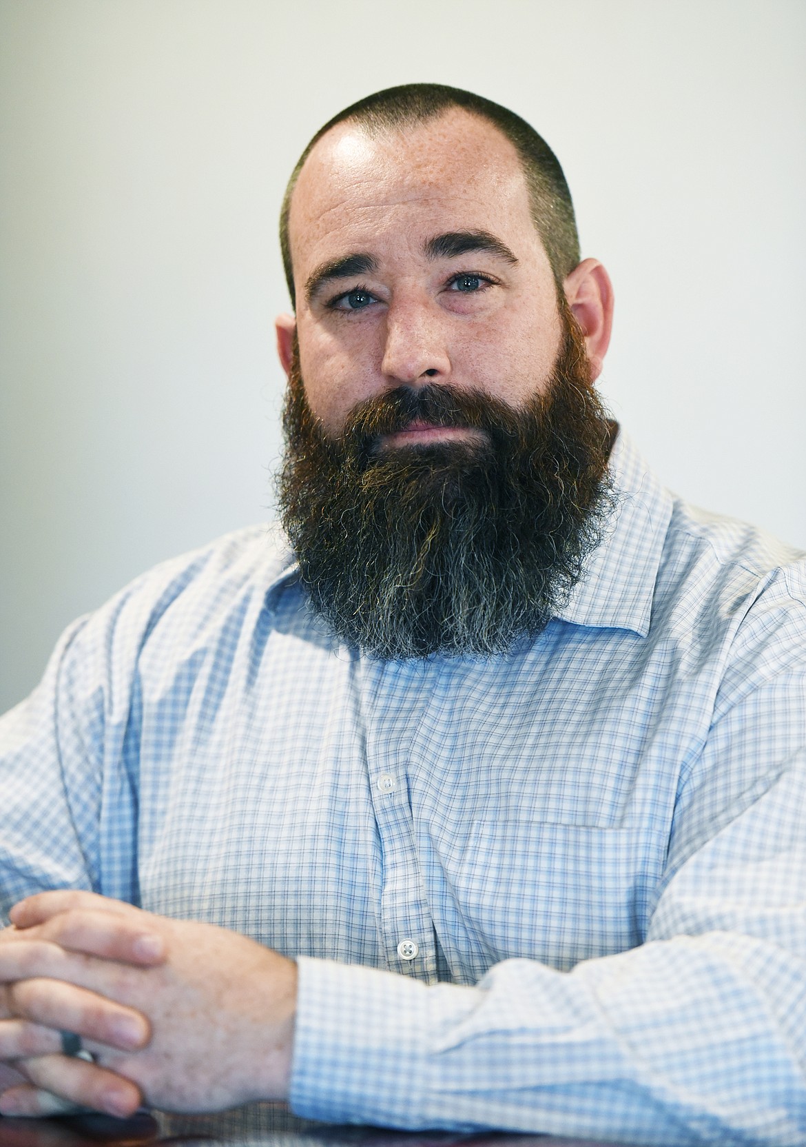 Bryce Baker, general manager at My Place Hotel, 755 Treeline Road in Kalispell, on Wednesday, May 22. (Casey Kreider/Daily Inter Lake)