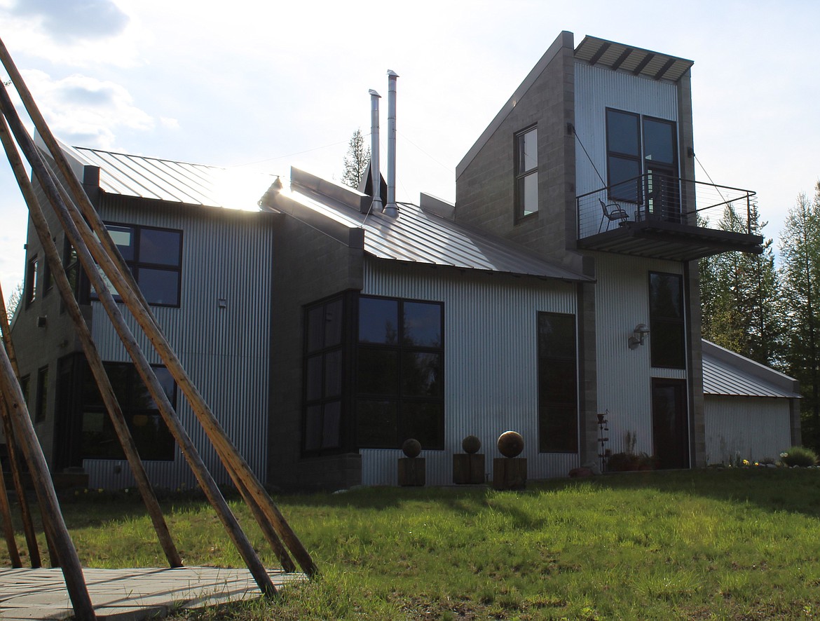 Molly Shepherd built a wildfire-resistant home of concrete block and steel in the North Fork after the Wedge Canyon Fire in 2003 came within about a quarter of a mile of her then one-bedroom cabin.