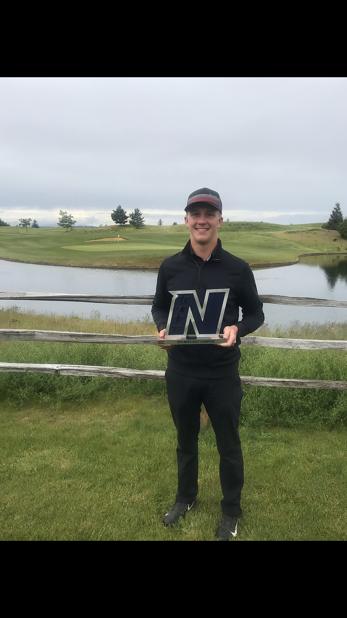 Courtesy photo
NIC sophomore Braxton Stewart, who won medalist honors at the NWAC mens championship on Monday.