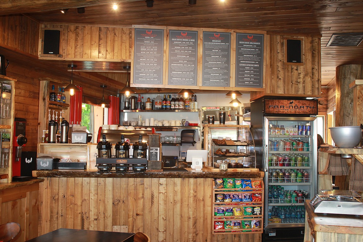 Photos by TANNA YEOUMANS
Far North has recently opened its new coffee shop.