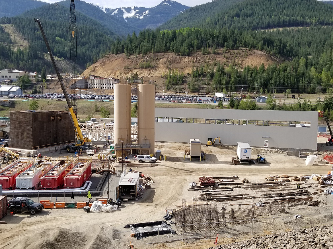 Photo courtesy of the ARMY CORPS OF ENGINEERS
The Central Treatment Plant in Kellogg has been undergoing a makeover of sorts as the plant will transition into a more efficient and diverse treatment facility.