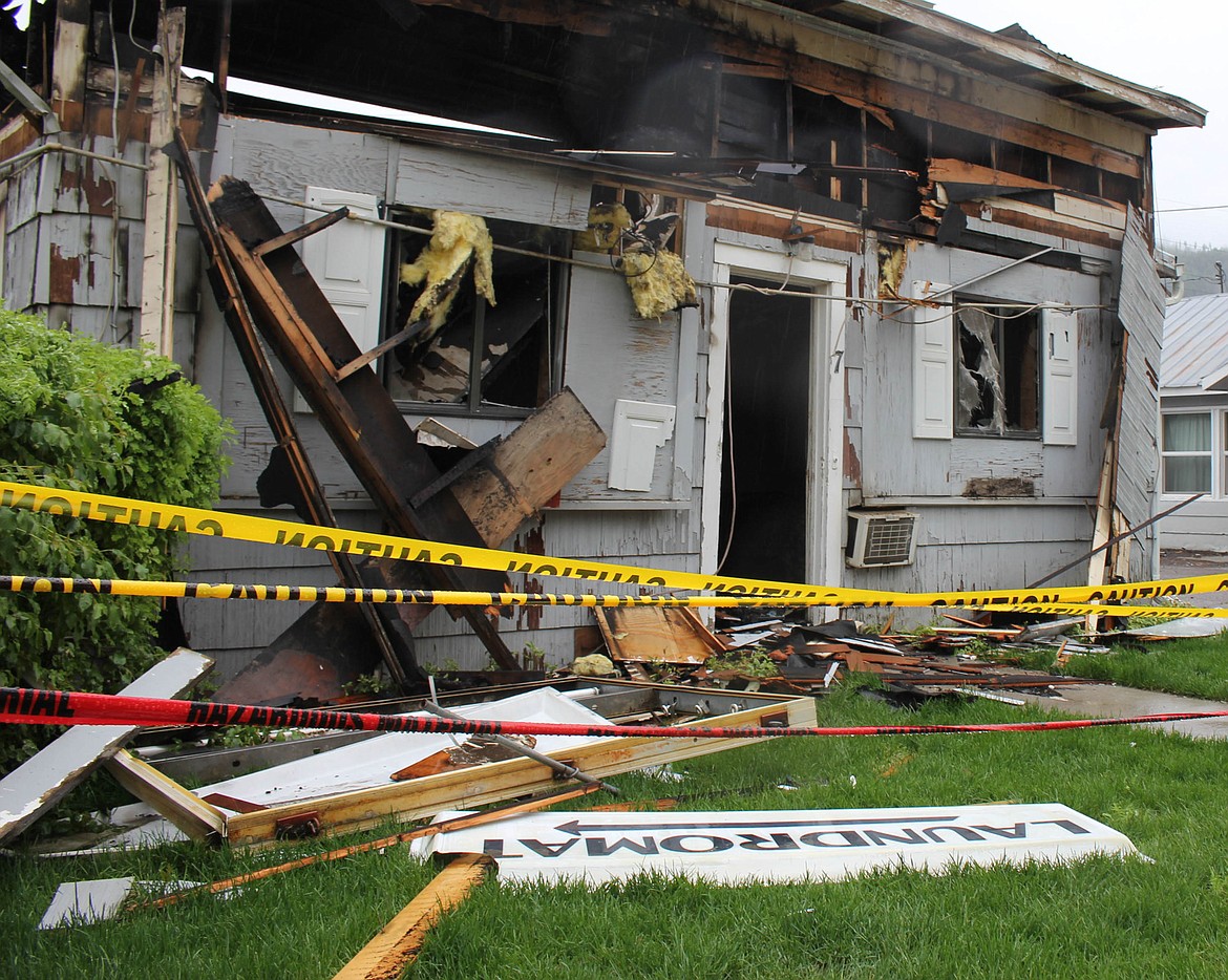 SUPERIOR VOLUNTEER Fire Department and mutual assist units in St. Regis, West End and Frenchtown battled the blaze until almost 2 a.m.