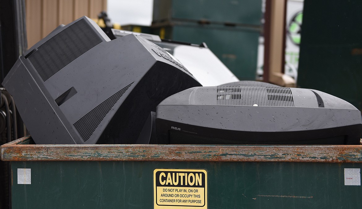 JUST HOW usable are the parts inside those old &quot;big horn&quot; TVs? Monitor like those in this Dumpster are generally bound for the boneyard.