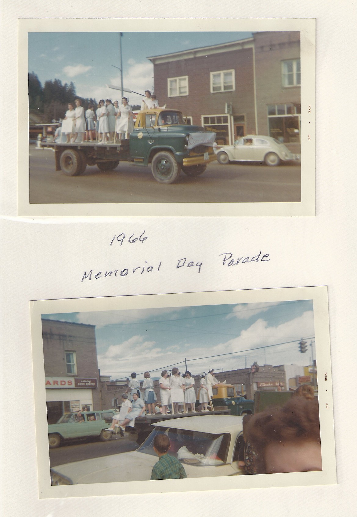 (Courtesy Photo)
BCH Hospital and Nursing Home Nurses in the 1966 Memorial Day Parade.