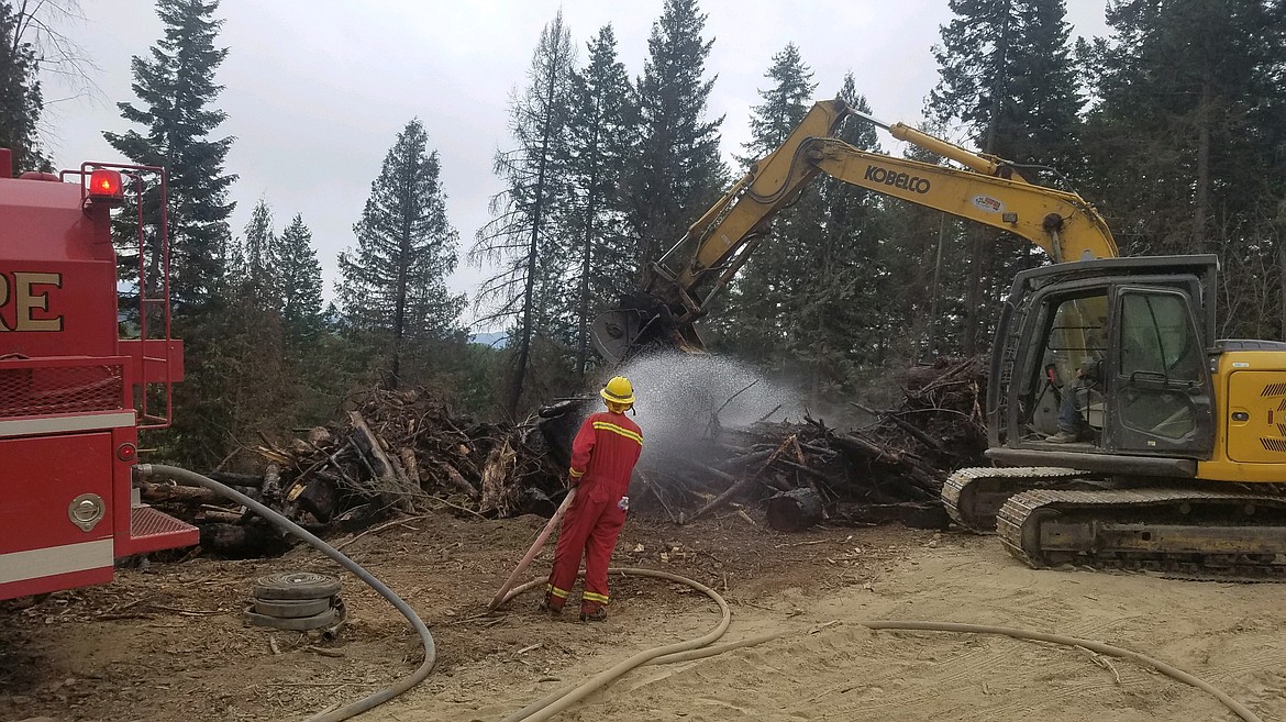 Fire on Westside Road spanned private land as well as a small portion of the Kootenai National Wildlife Refuge.